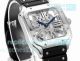 THB Factory Swiss Clone Cartier Santos Large Model Skeleton 39.8mm Rubber Strap Watch (3)_th.jpg